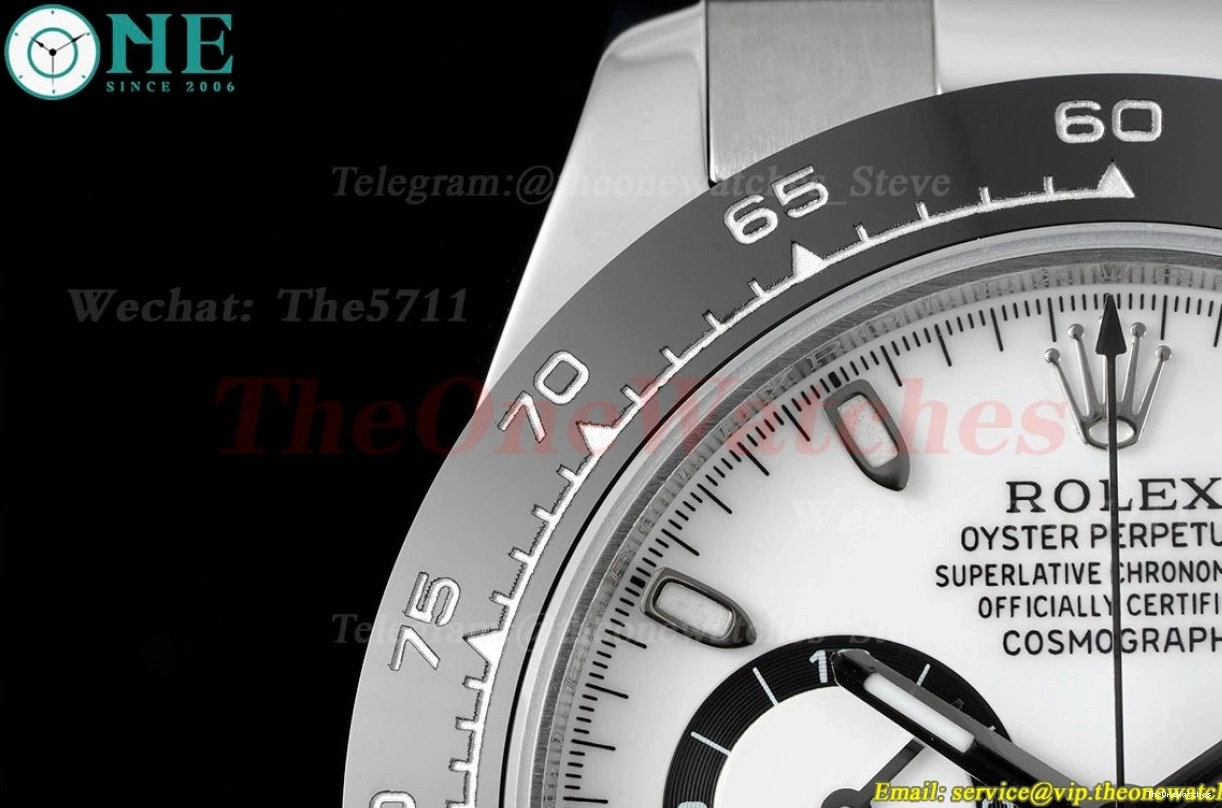 7750 Daytona ALF SS White Asia 116500 904L CER 0114